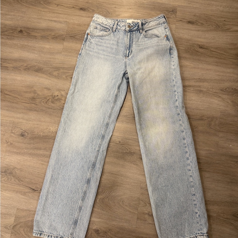 Dynamite Light Blue Straight Leg Jeans